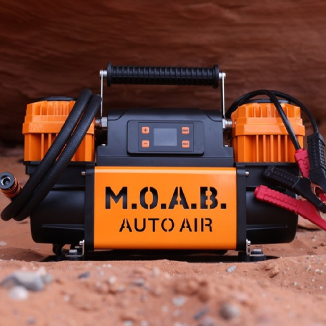 EZ FLATE M.O.A.B. Auto Air Dual Air Compressor