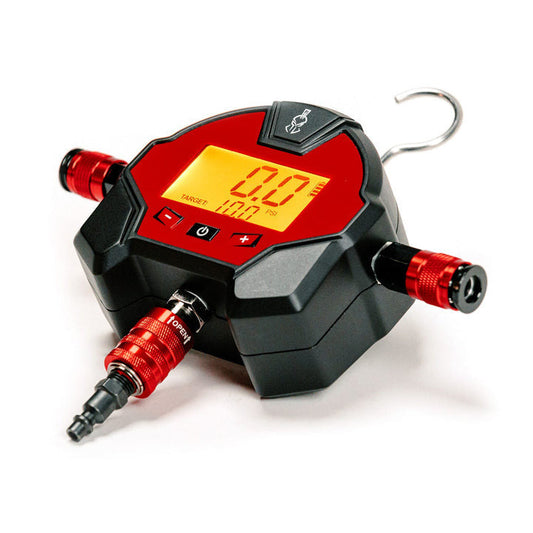 Thor's Lightning TotalControl Hammer Manifold - Automatic 4-Tire Deflator and Inflator Controller (Red)