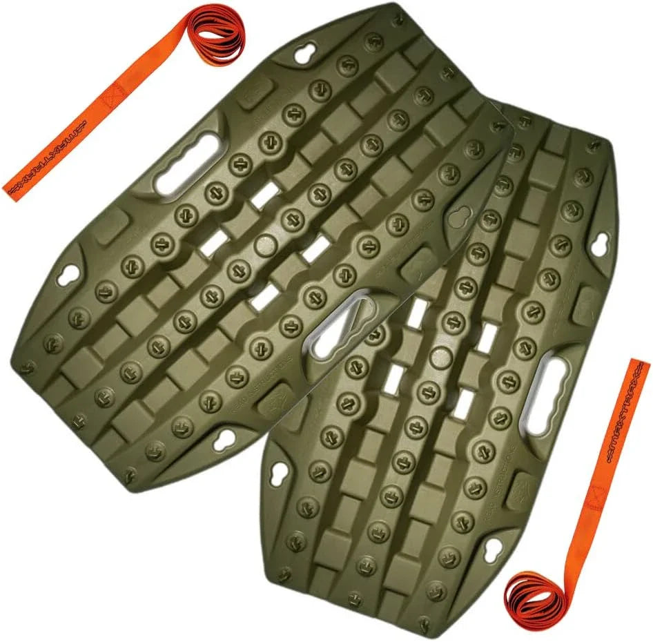 MAXTRAX Mini Recovery Boards - Pair, Olive Drab