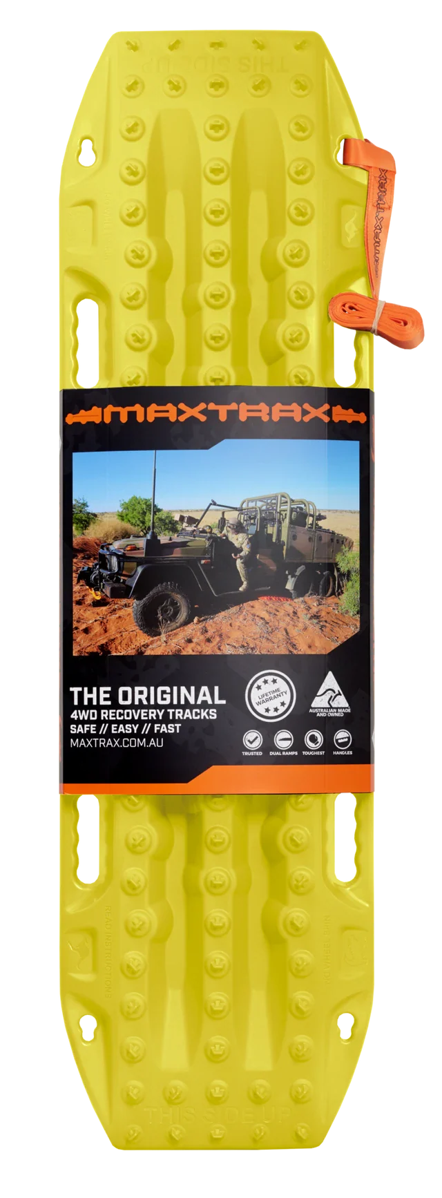 MaxTrax MkII Traction Boards (Blaze Yellow)