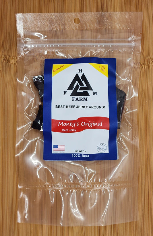 HFM Farm Monty's Original Beef Jerky