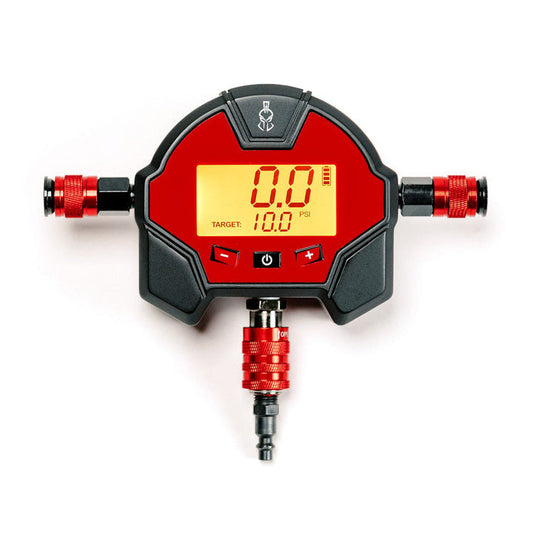 Thor's Lightning TotalControl Hammer Manifold - Automatic 4-Tire Deflator and Inflator Controller (Red)