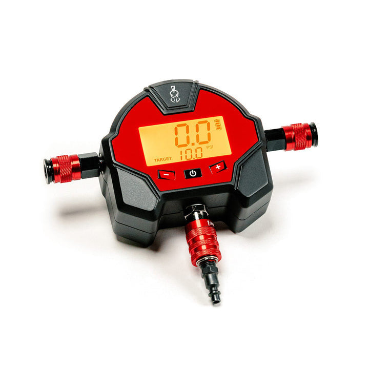 Thor's Lightning TotalControl Hammer Manifold - Automatic 4-Tire Deflator and Inflator Controller (Red)