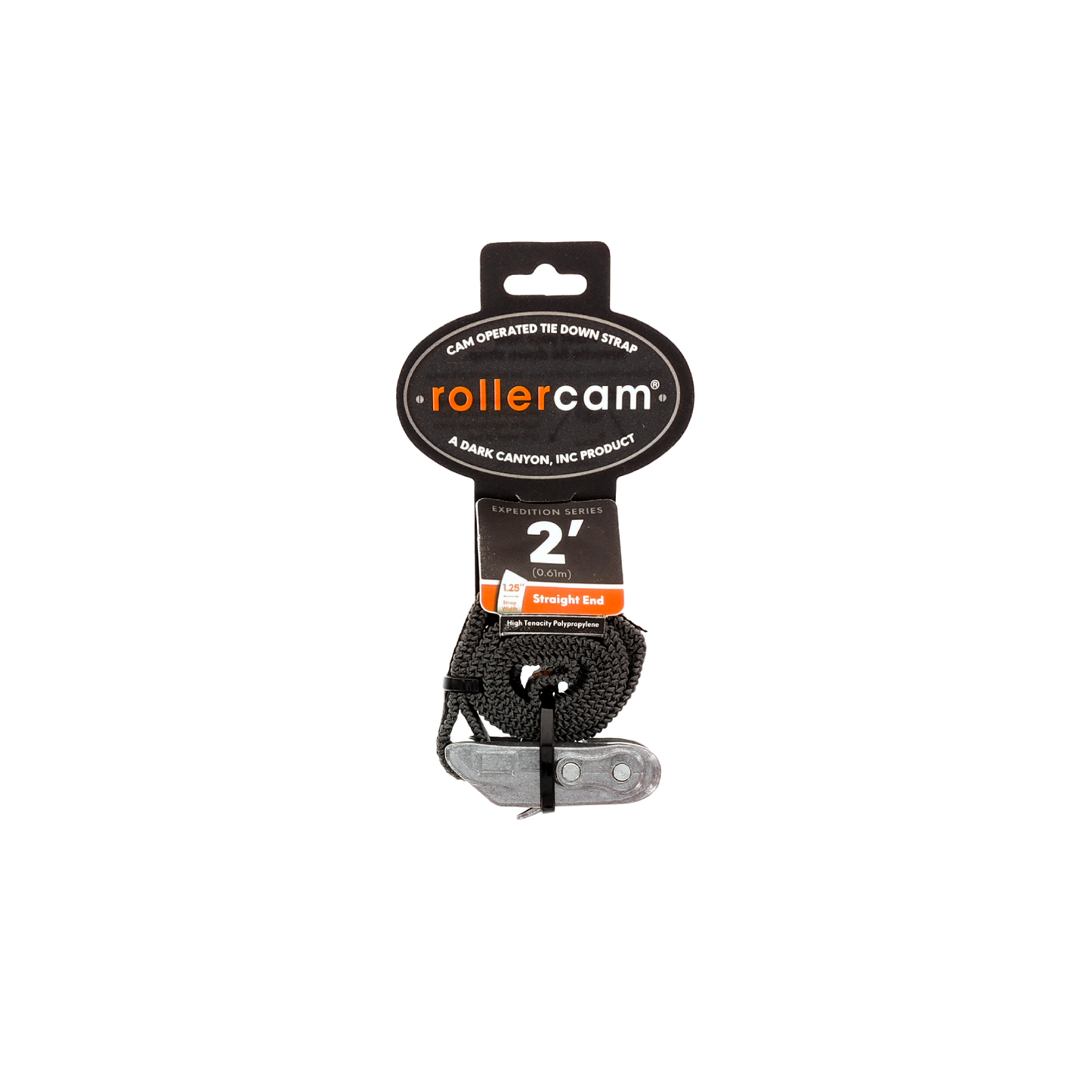 Rollercam 1.25-Inch Cam Strap, Straight End