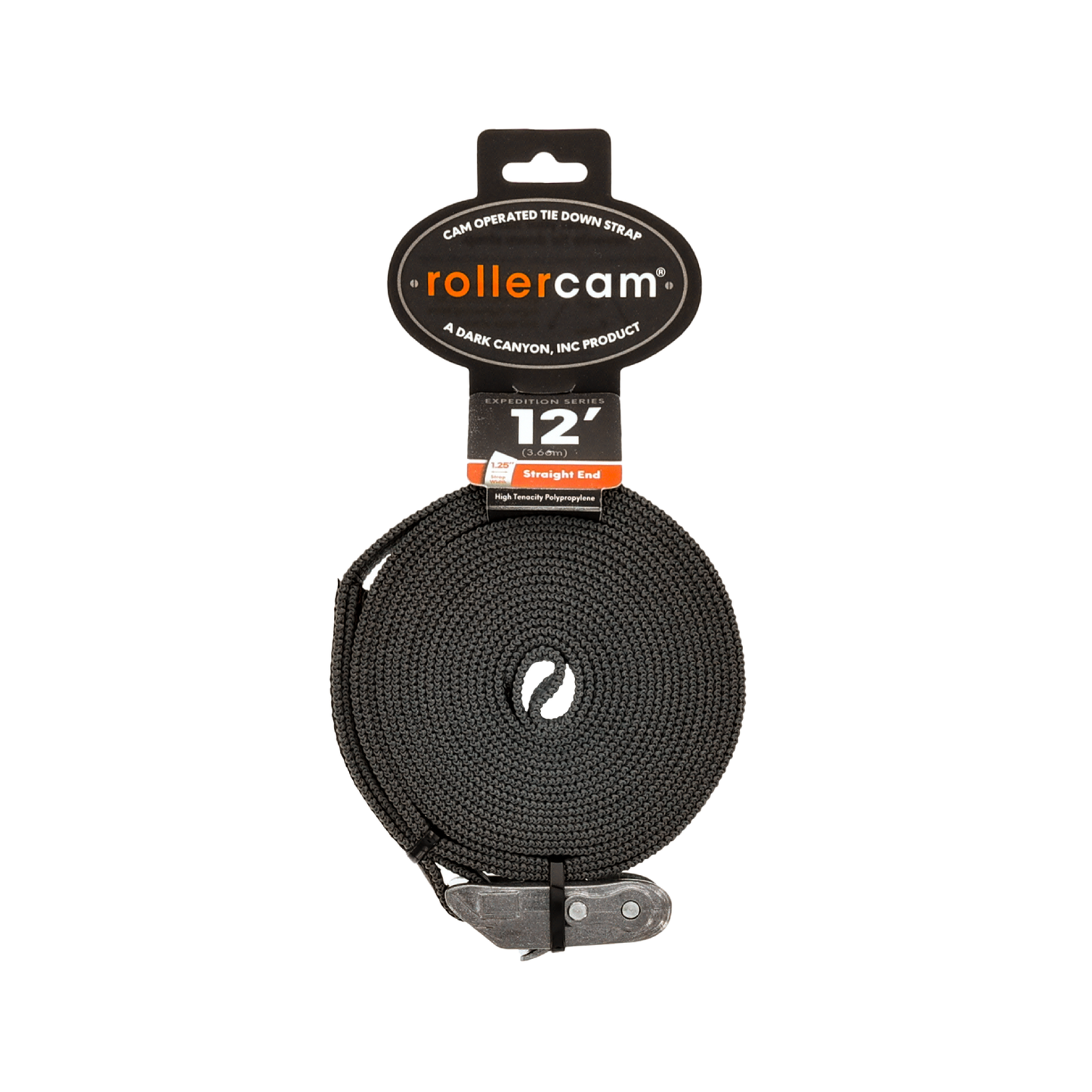 Rollercam 1.25-Inch Cam Strap, Straight End