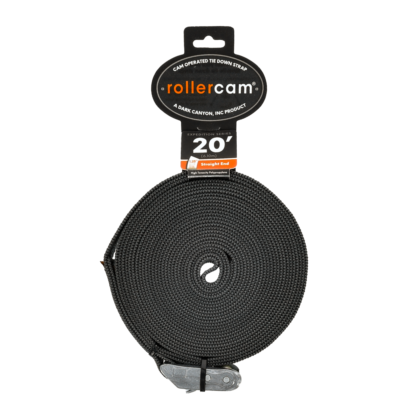 Rollercam 1.25-Inch Cam Strap, Straight End