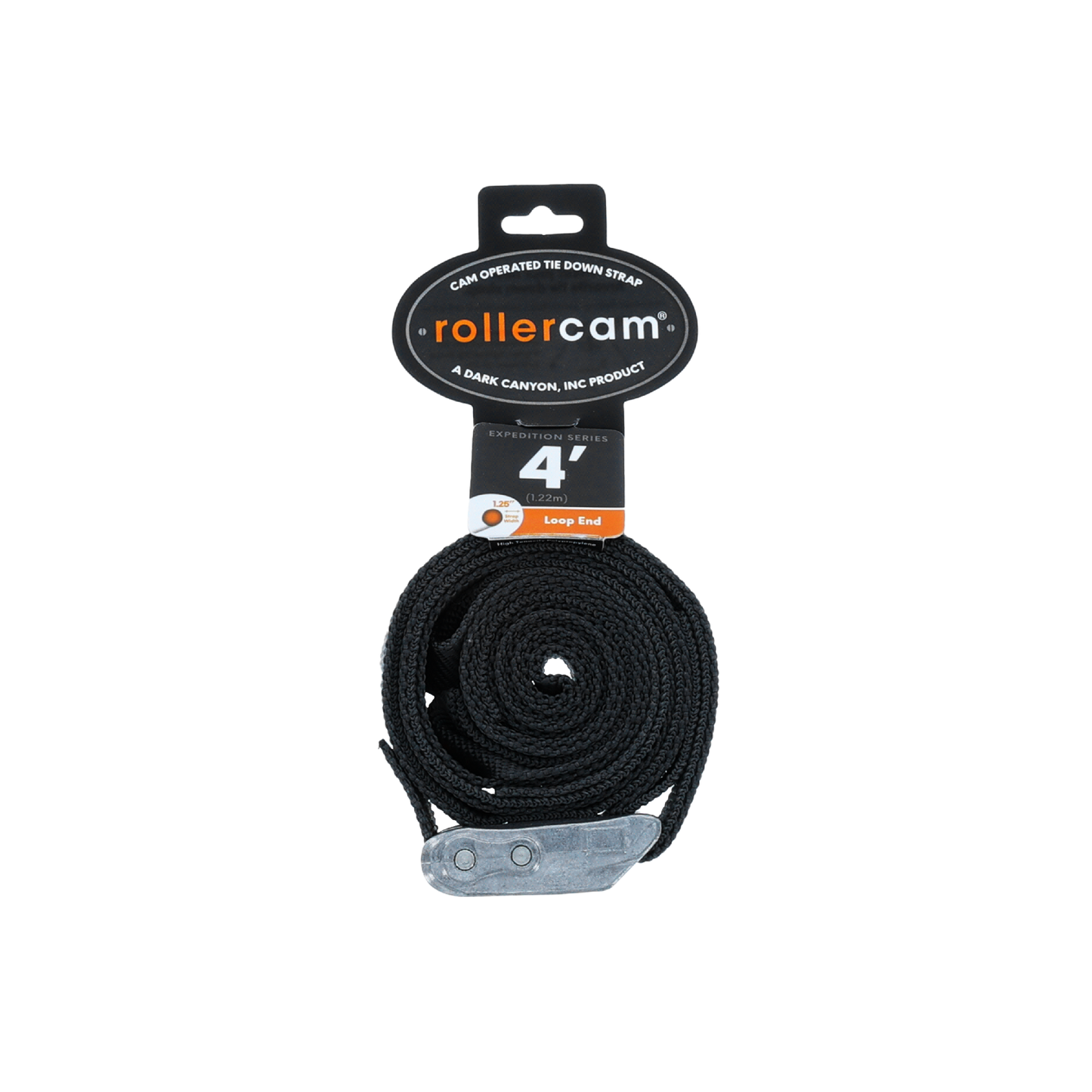 Rollercam 1.25-Inch Cam Strap, Loop End