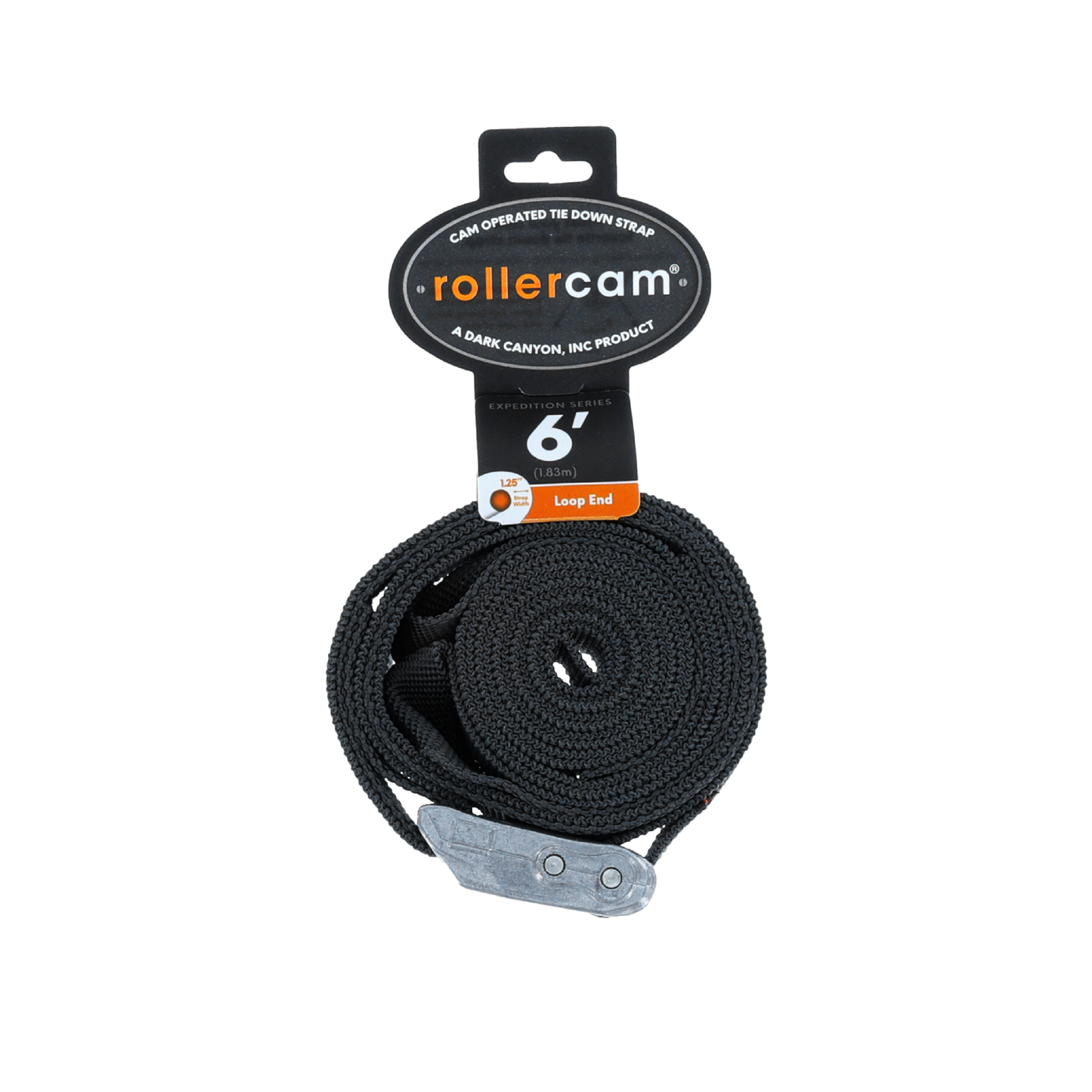 Rollercam 1.25-Inch Cam Strap, Loop End