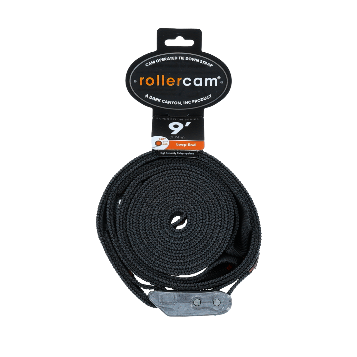 Rollercam 1.25-Inch Cam Strap, Loop End