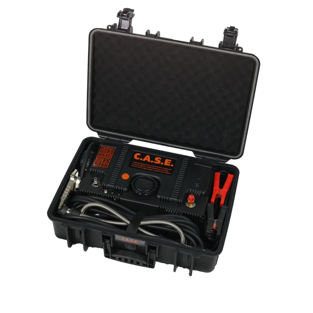 EZ FLATE C.A.S.E. 10.6 CFM Concealed Dual Air Compressor