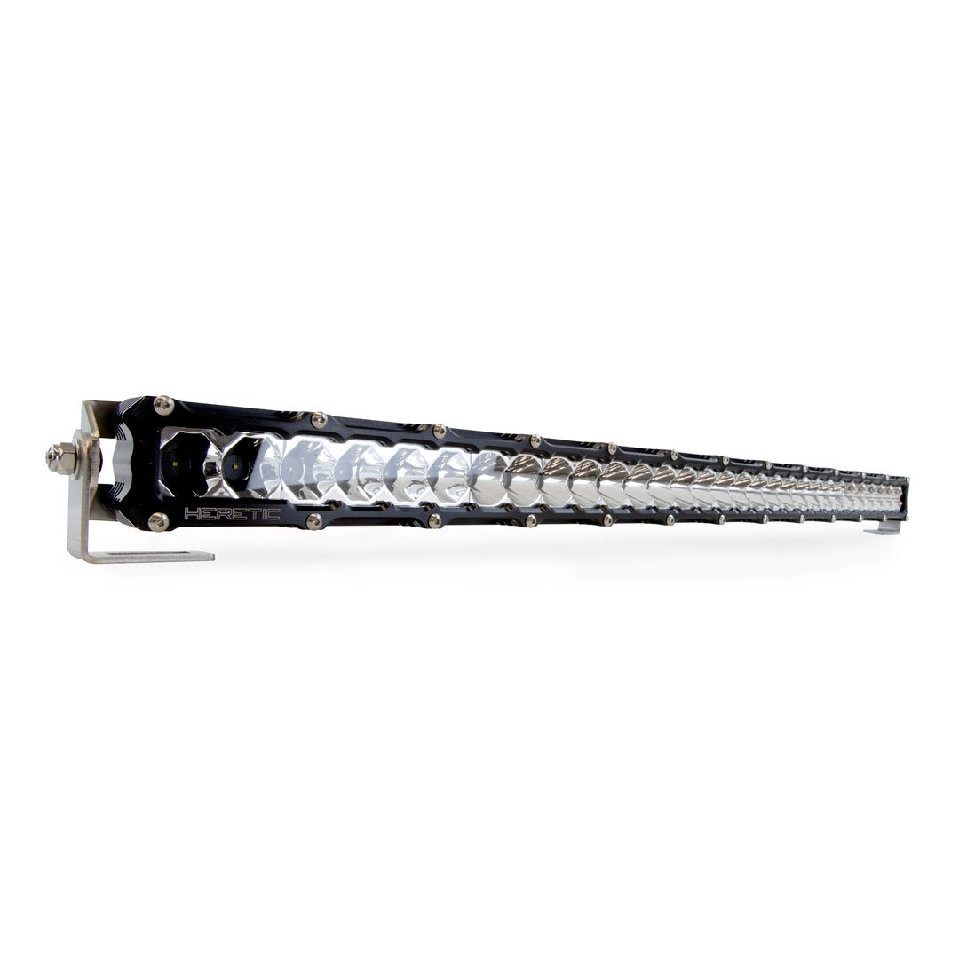 Heretic 6 Series 30-Inch LED Light Bar - Combo Beam, Clear Lens, Black Bezel