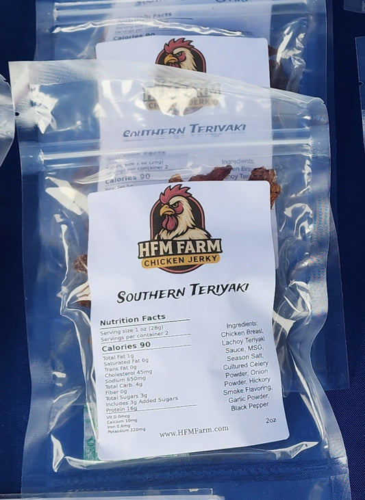 HFM Farm Southern Teriyaki Chicken Jerky