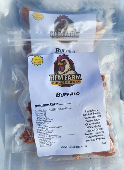 HFM Farm Buffalo Chicken Jerky