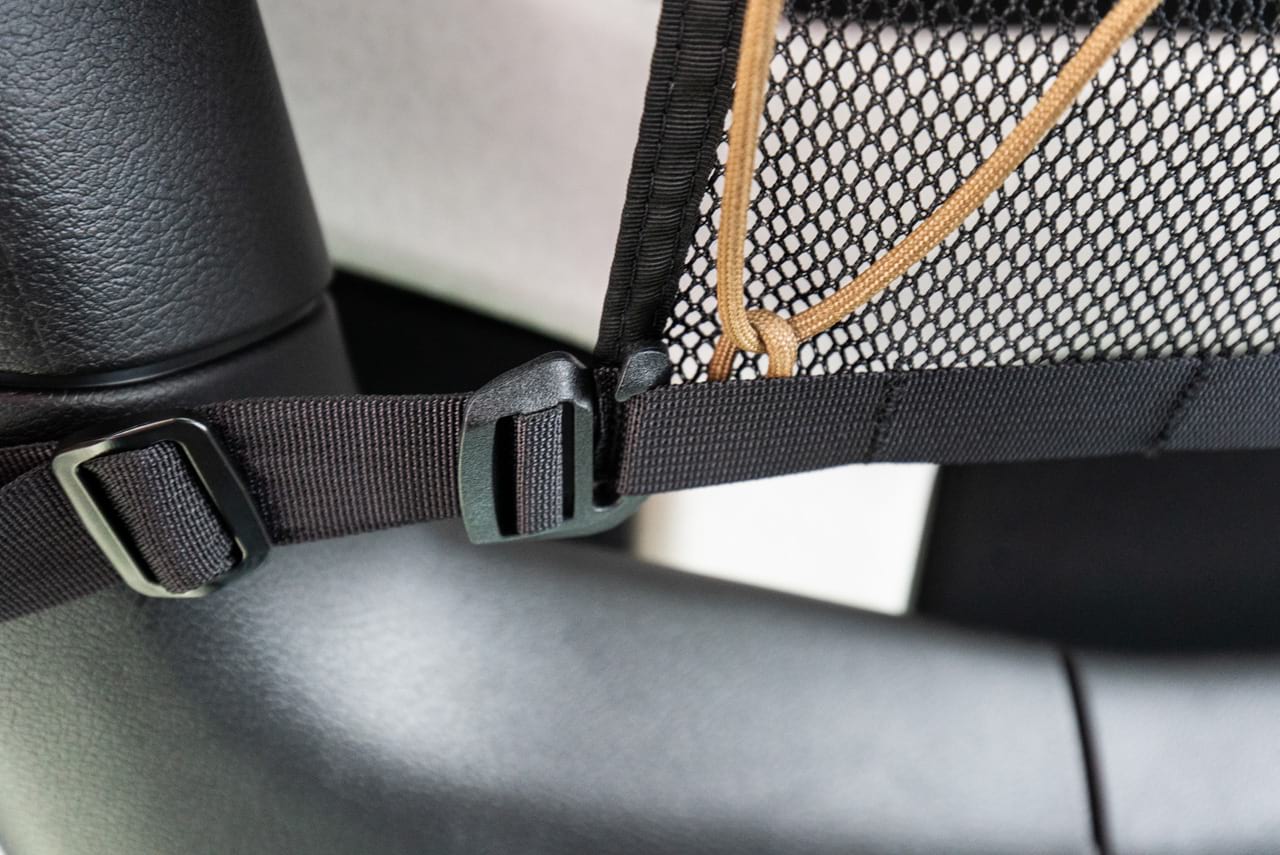 Jeep Wrangler JLU Attic — Overhead MOLLE Storage