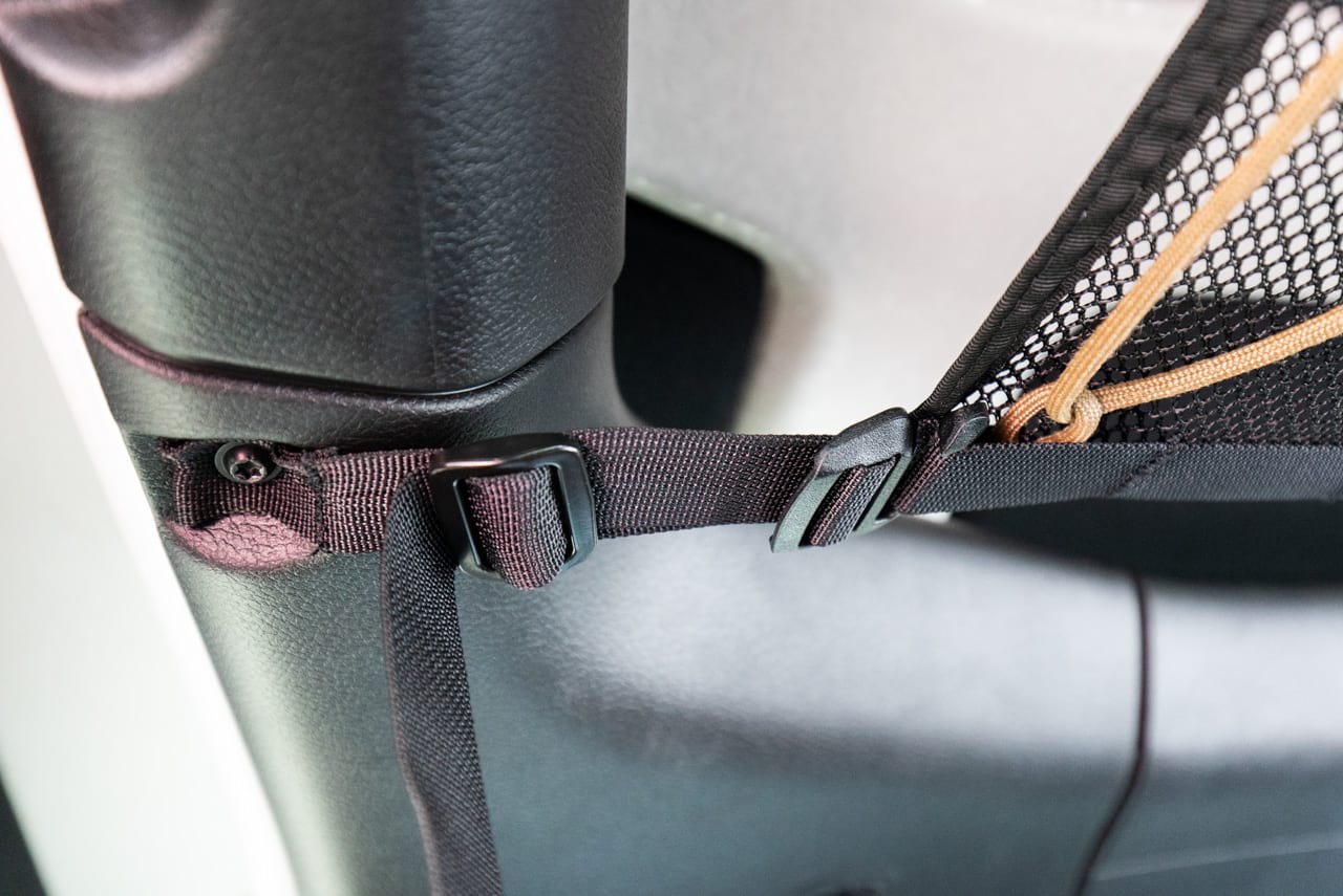 Jeep Wrangler JLU Attic — Overhead MOLLE Storage