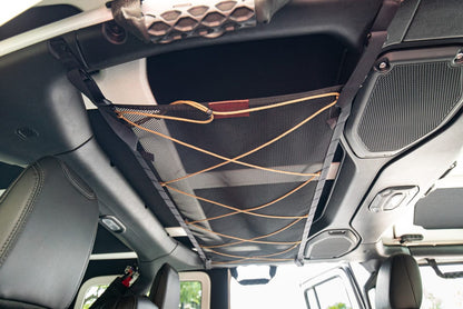 Jeep Wrangler JLU Attic — Overhead MOLLE Storage