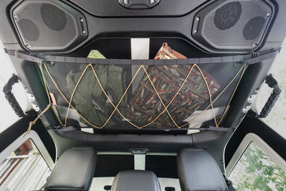 Jeep Wrangler JLU Attic — Overhead MOLLE Storage