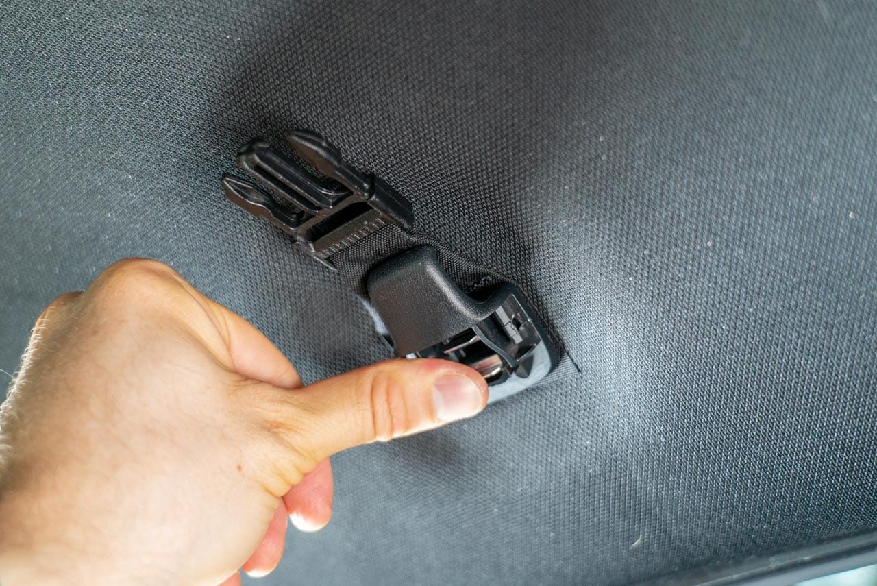 Toyota Tacoma Attic — Overhead MOLLE Storage Panel