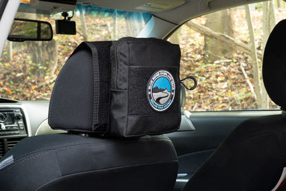 Headrest Velcro Pouch (7 x 6 x 2 in)