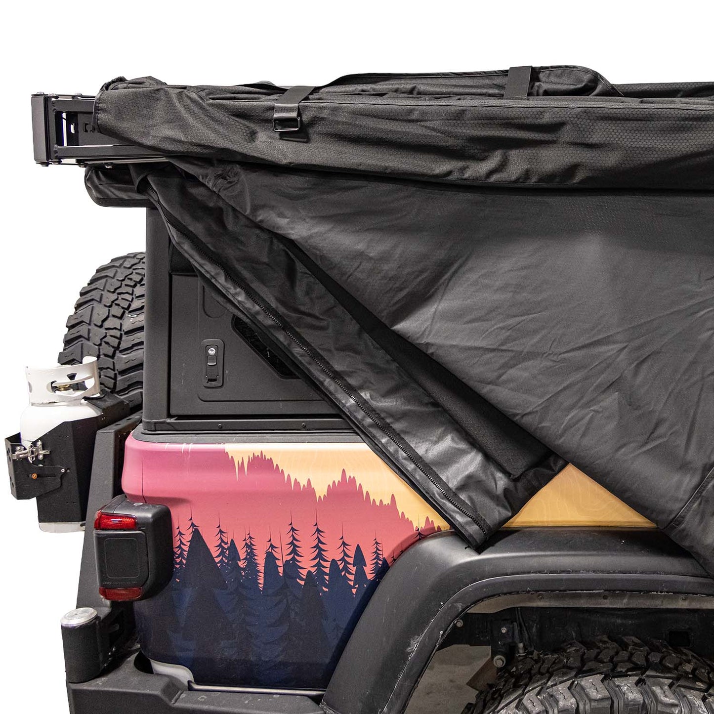 23Zero Onyx 270 Awning — Right Hand (6-Arm + Bracket Kit)