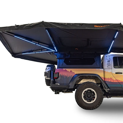 23Zero Onyx 270 Awning — Right Hand (6-Arm + Bracket Kit)