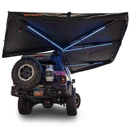 23Zero Onyx 270 Awning — Right Hand (6-Arm + Bracket Kit)