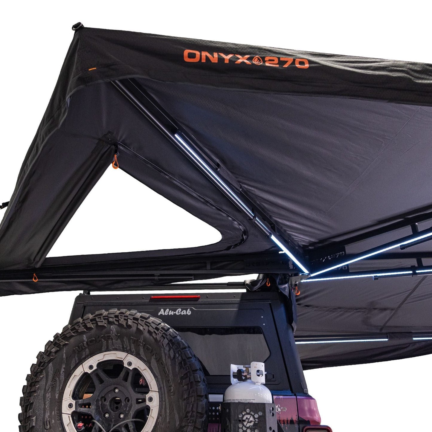 23Zero Onyx 270 Awning — Right Hand (6-Arm + Bracket Kit)