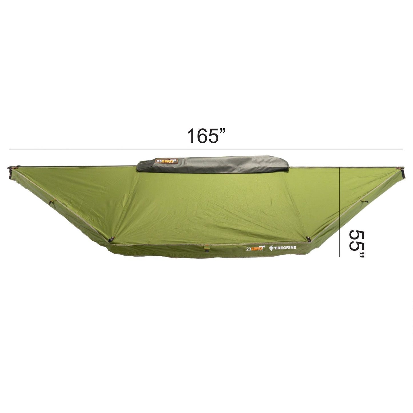 23ZERO Peregrine PRO 180 Compact Awning + Bracket Kit