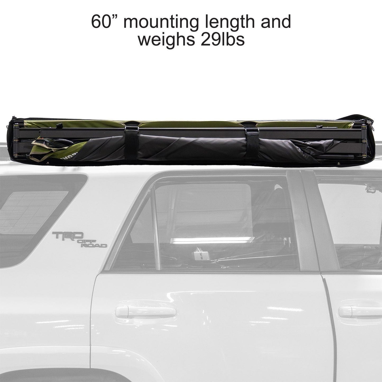23ZERO Peregrine PRO 180 Compact Awning + Bracket Kit