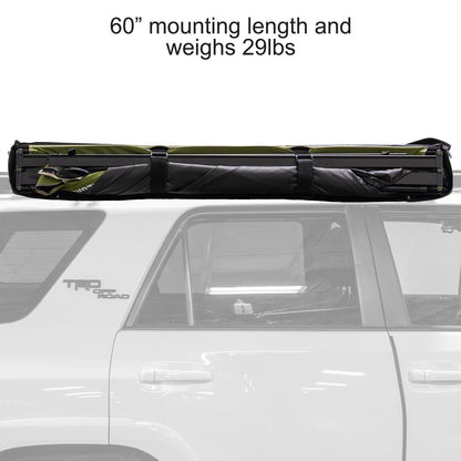23ZERO Peregrine PRO 180 Compact Awning + Bracket Kit