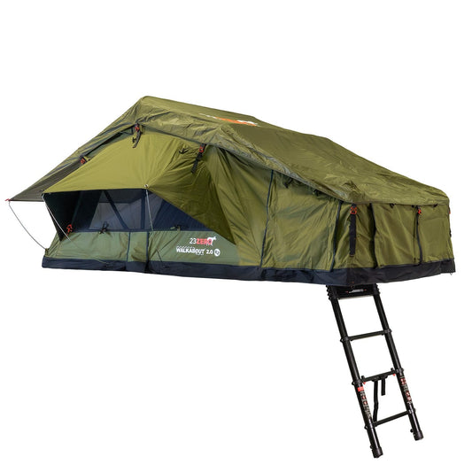 23Zero Walkabout 62 2.0 Soft Shell Rooftop Tent with Boot Bag and Gear Loft