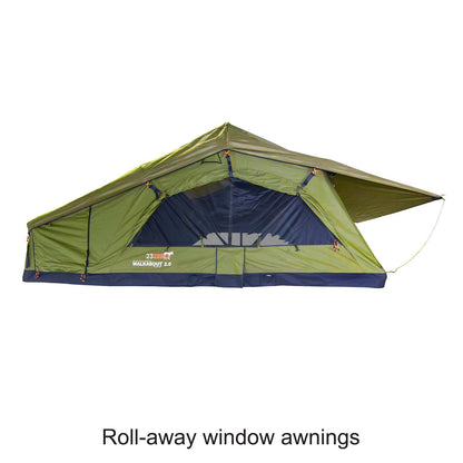 23Zero Walkabout 62 2.0 Soft Shell Rooftop Tent with Boot Bag and Gear Loft