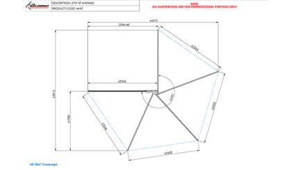 The Bush Company - Toldo 270 XT Mk2