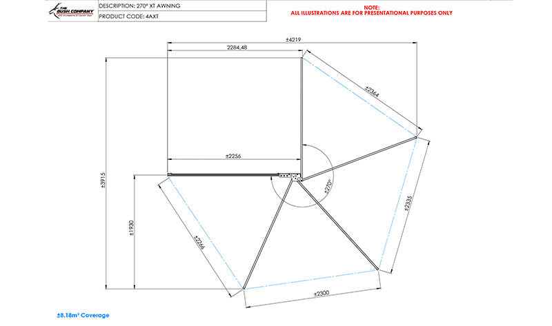 The Bush Company - Toldo 270 XT Mk2
