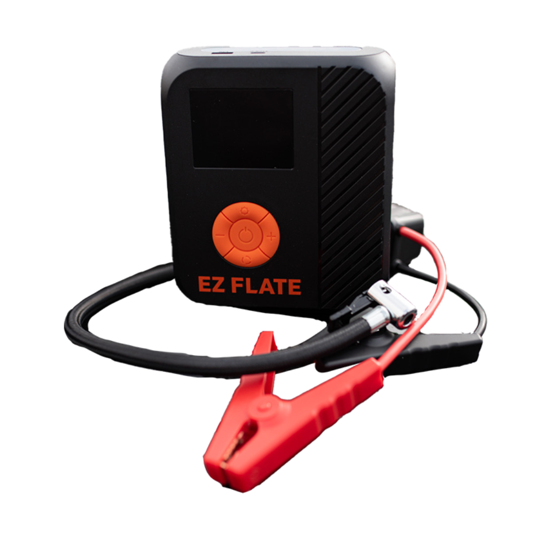 EZ FLATE Air Boost Pro 2-in-1 Air Compressor and Jump Starter