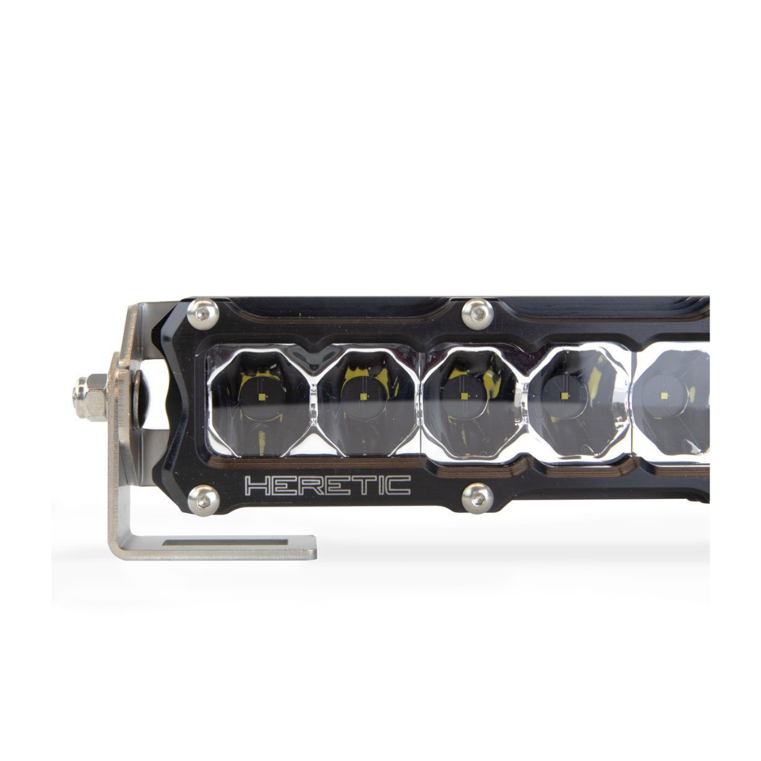 Heretic 6 Series 30-Inch LED Light Bar - Combo Beam, Clear Lens, Black Bezel