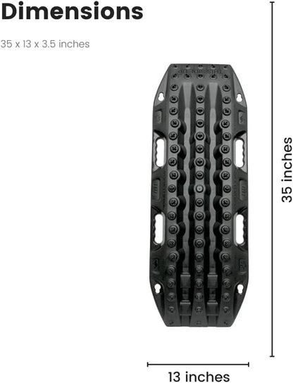 MaxTrax Lite Recovery Boards (Pair, Black)