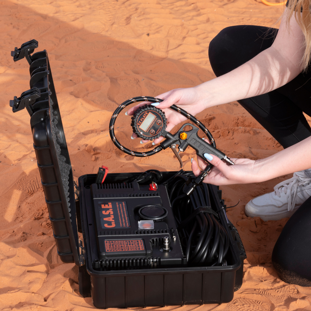 EZ FLATE C.A.S.E. 10.6 CFM Concealed Dual Air Compressor