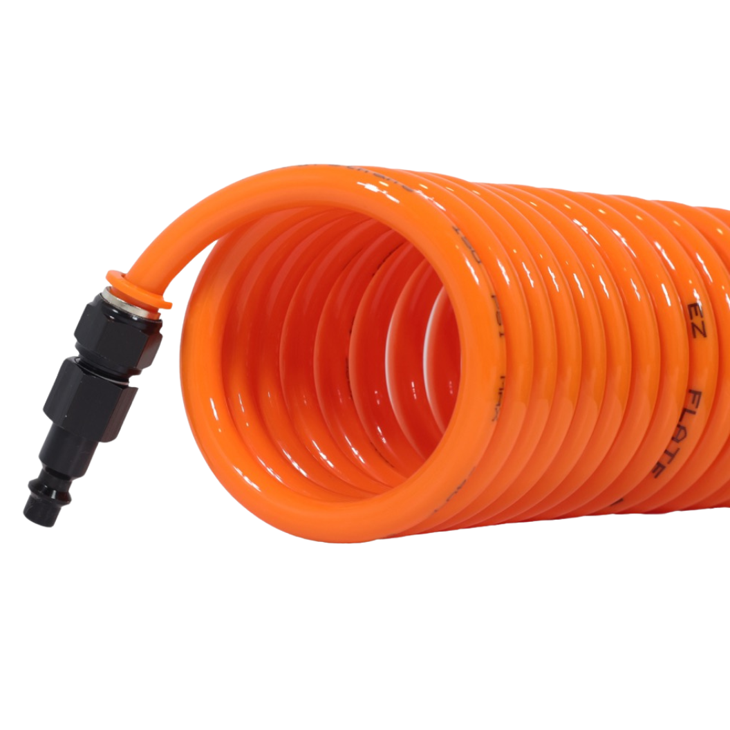 EZ FLATE Recoil 4-Way Hose Kit with Air Command