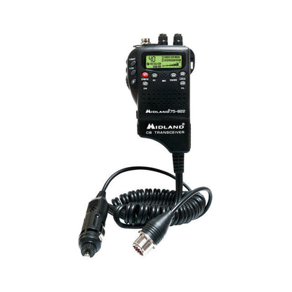 Midland 75-822 2-in-1 40-Channel CB Radio with Mobile Adapter
