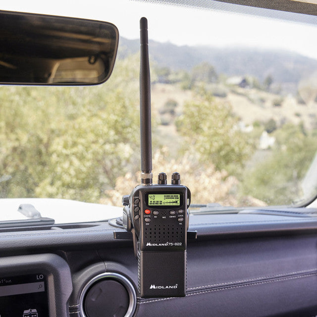Midland 75-822 2-in-1 40-Channel CB Radio with Mobile Adapter