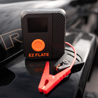 EZ FLATE Air Boost Pro 2-in-1 Air Compressor and Jump Starter