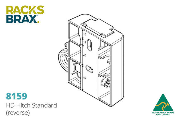 RacksBrax HD Hitch Standard (Double)