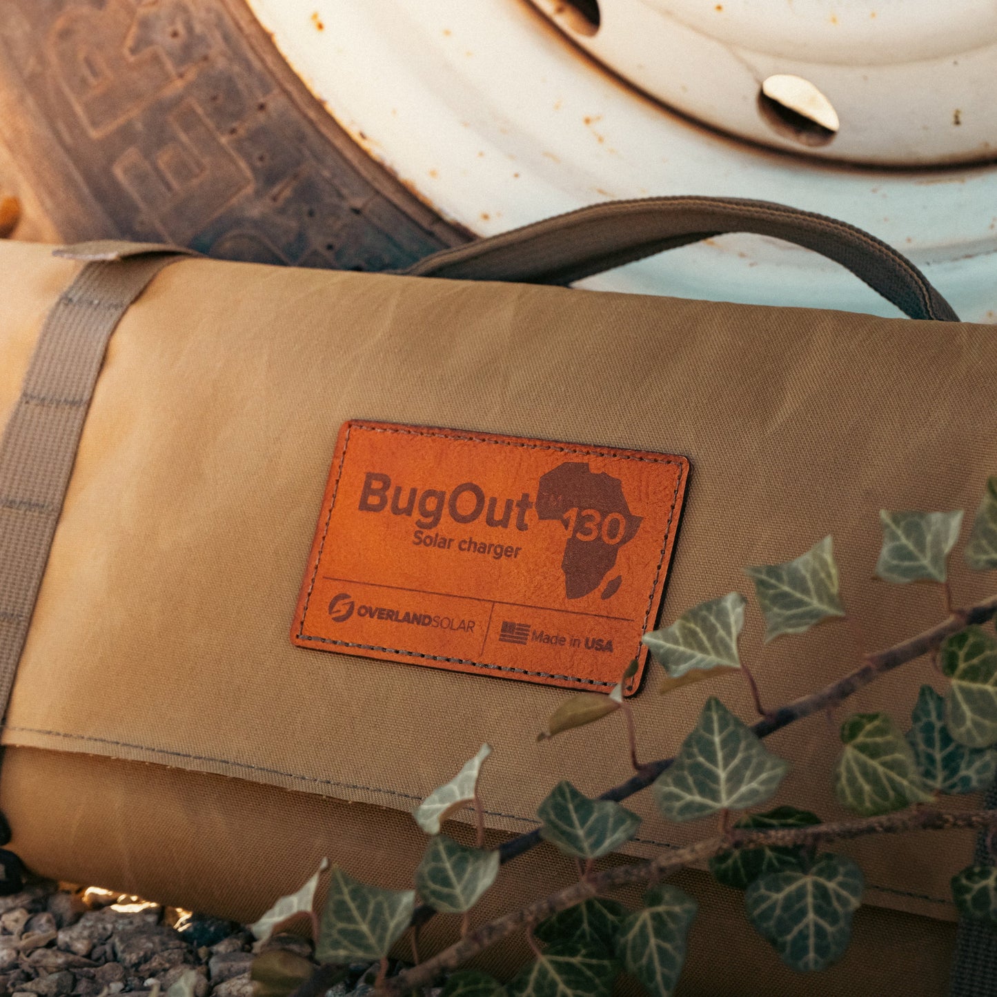 Overland Solar Bugout 130 Portable Solar Charger