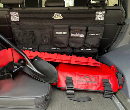 Rear Bench Seat Organizer — Universal Headrest Mount