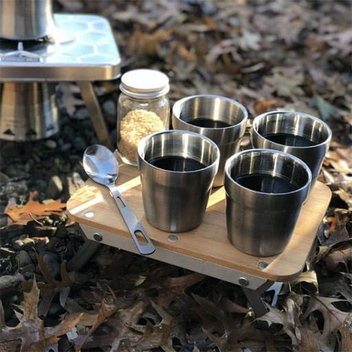 nCamp Insulated Camp Cups - 4 Pack