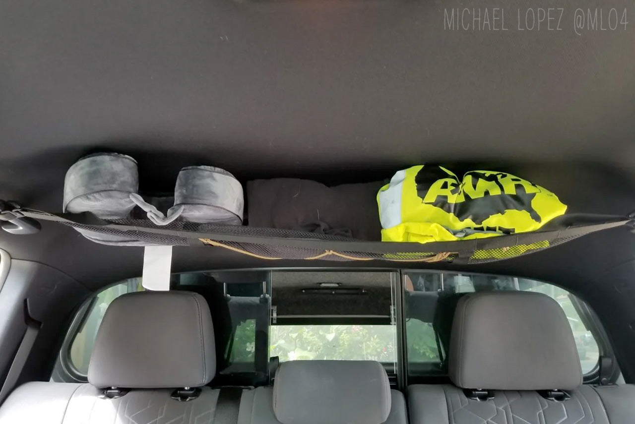 Toyota Tacoma Attic — Overhead MOLLE Storage Panel