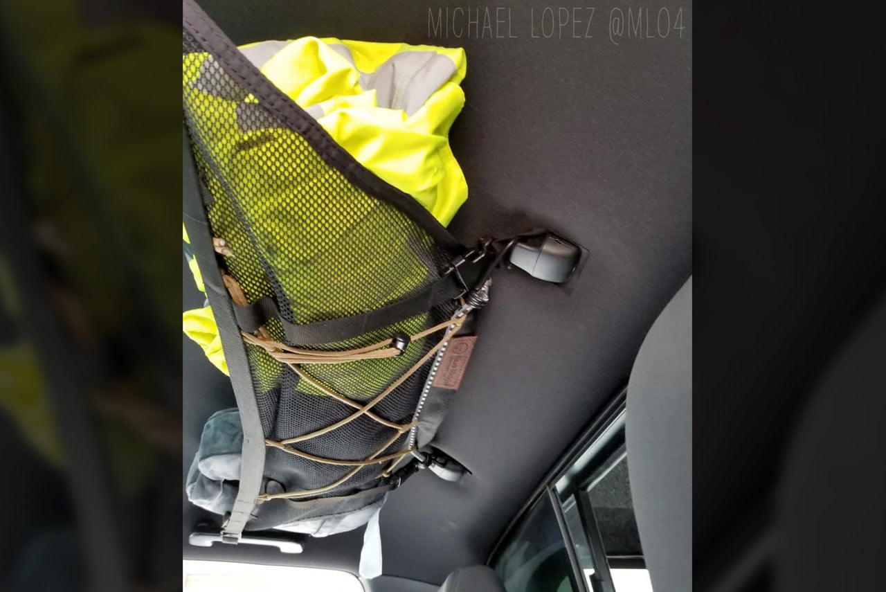 Toyota Tacoma Attic — Overhead MOLLE Storage Panel