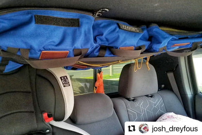 Toyota Tacoma Attic — Overhead MOLLE Storage Panel