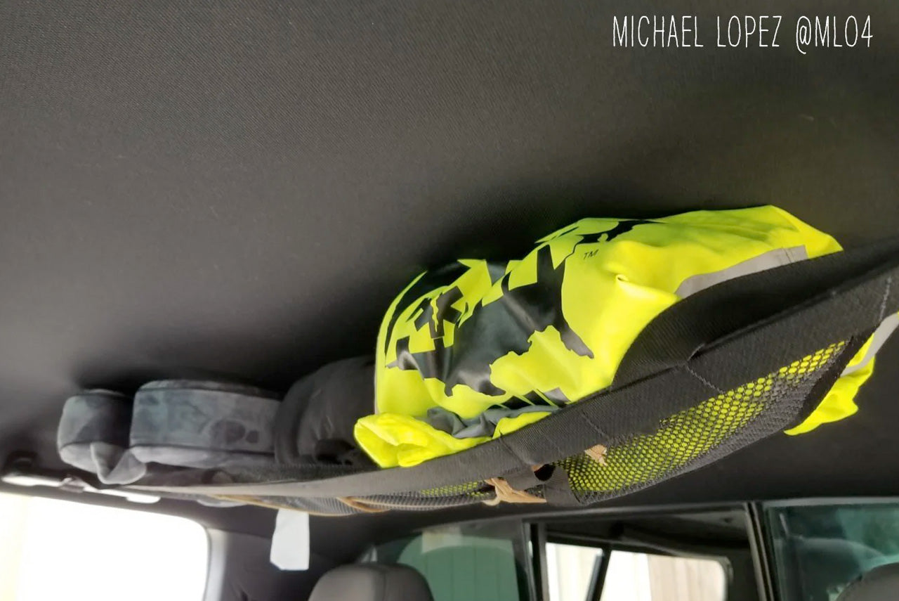 Toyota Tacoma Attic — Overhead MOLLE Storage Panel